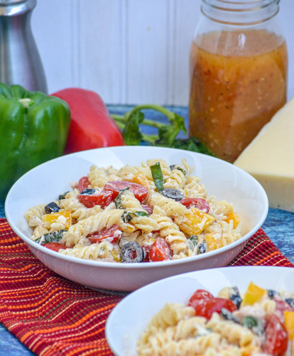 Italian Pasta Salad with Chicken