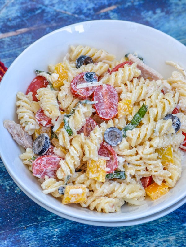 Creamy Italian Pasta Salad