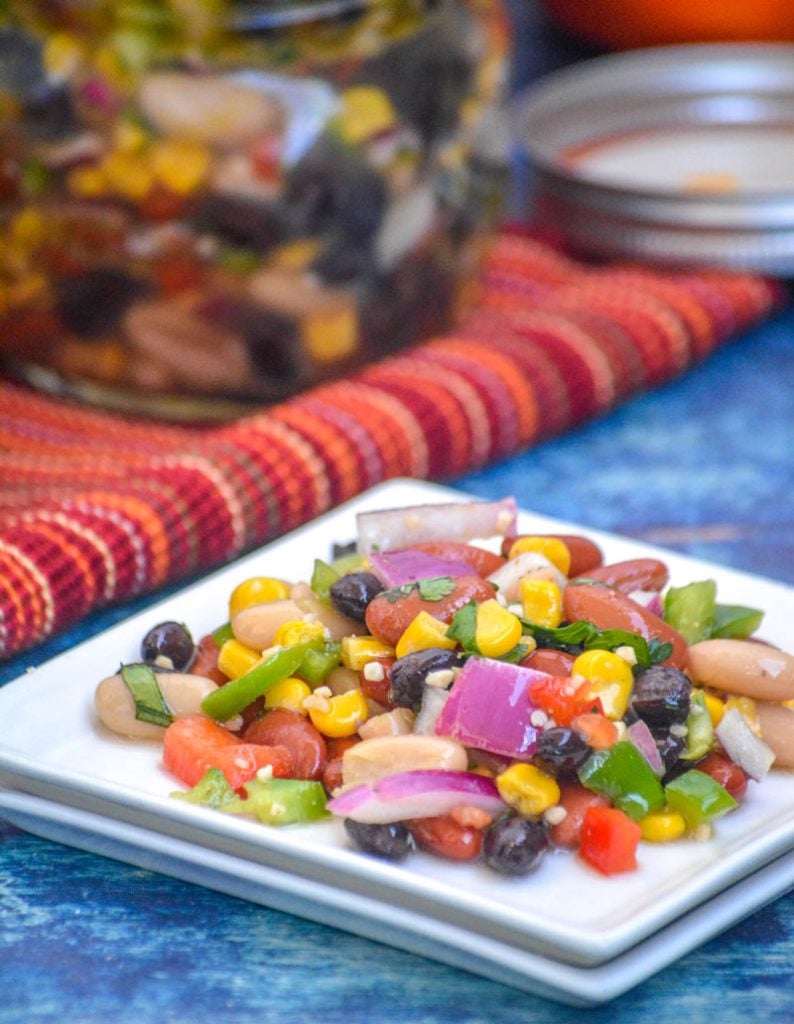Summer Fiesta Bean Salad