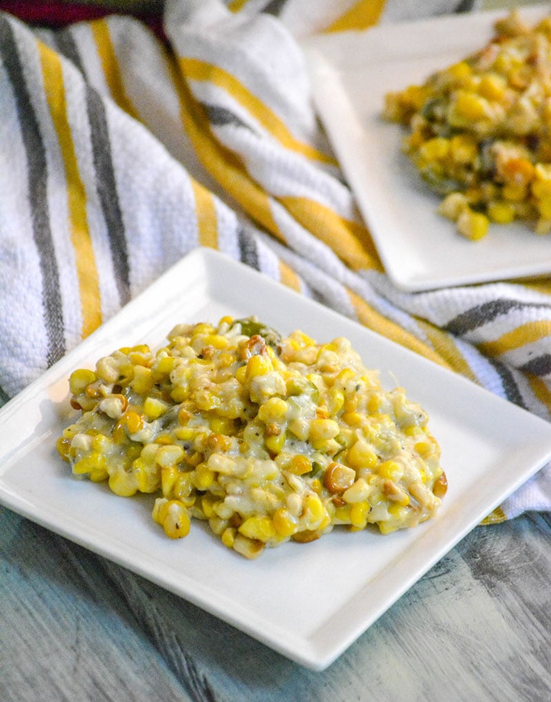 Smoked Jalapeno Cheddar Creamed Corn