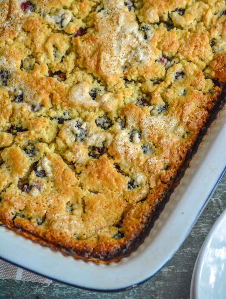 Dump & Bake Blackberry Cobbler - 4 Sons 'R' Us