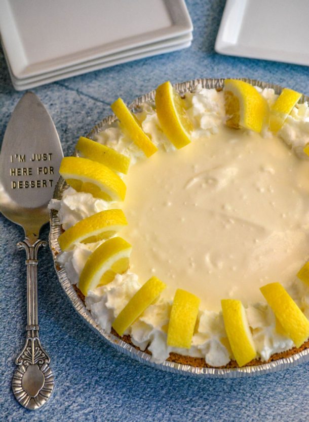 No Bake Lemonade Pie SummerDessertWeek 4 Sons 'R' Us