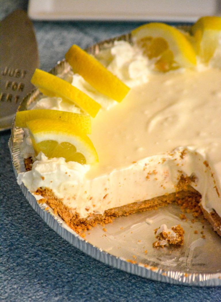 No Bake Lemonade Pie SummerDessertWeek 4 Sons 'R' Us