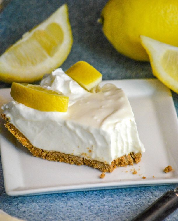 No Bake Lemonade Pie SummerDessertWeek 4 Sons 'R' Us