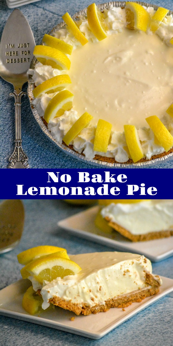 A creamy refreshing dessert, this vintage No Bake Lemonade Pie is quick, easy, and a real crowd pleaser. Serve your family & friends a slice of Summer on a plate.