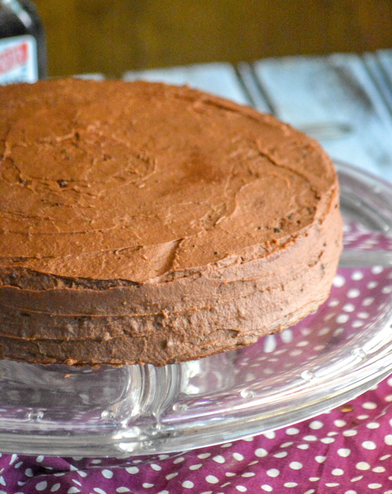 Old Fashioned Chocolate Church Cake