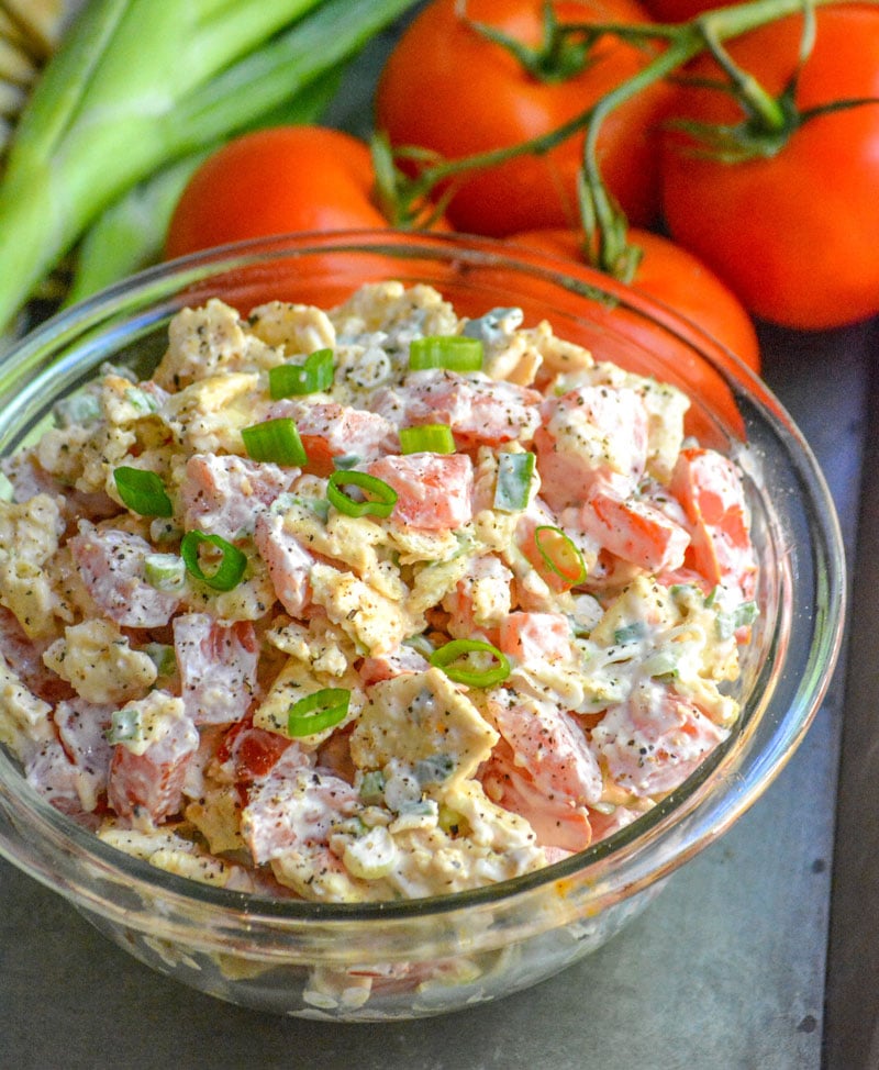 Southern Tomato Cracker Salad
