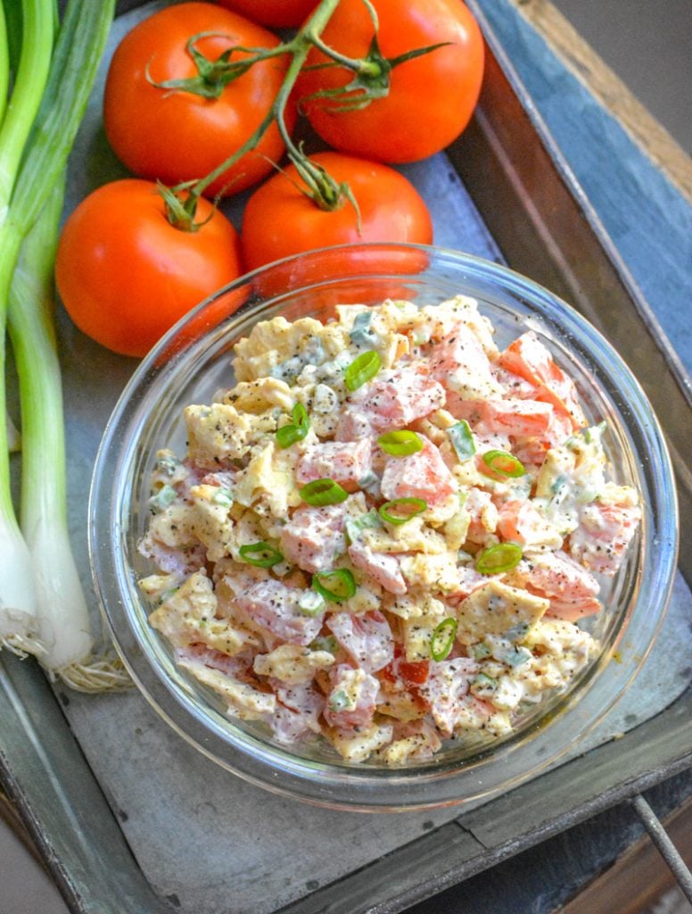 Heirloom Tomato-Cracker Salad