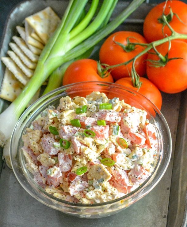 Tomato Cracker Salad - 4 Sons 'R' Us