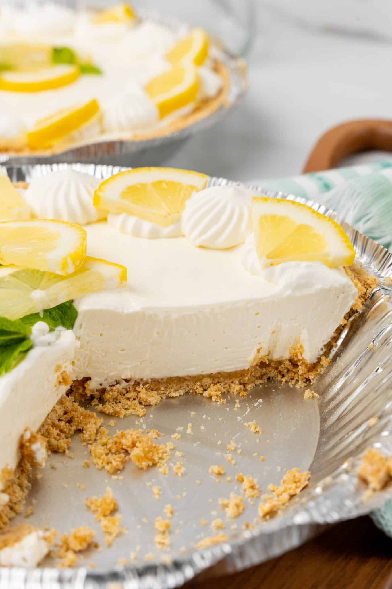 No Bake Lemonade Pie - 4 Sons 'R' Us