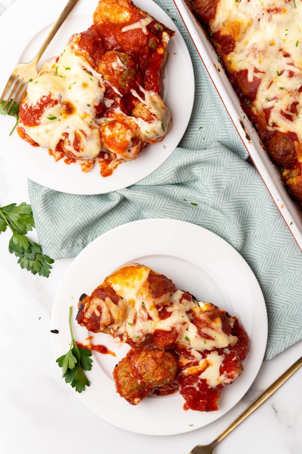 Meatball Sub Casserole - 4 Sons 'R' Us