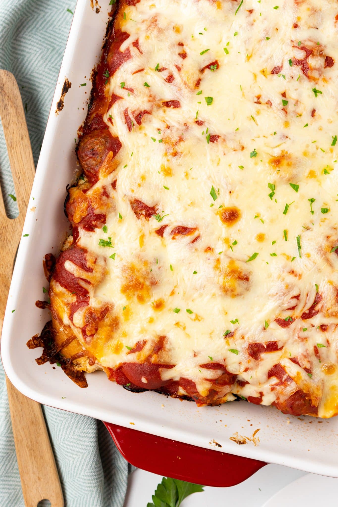 Meatball Sub Casserole - 4 Sons 'R' Us