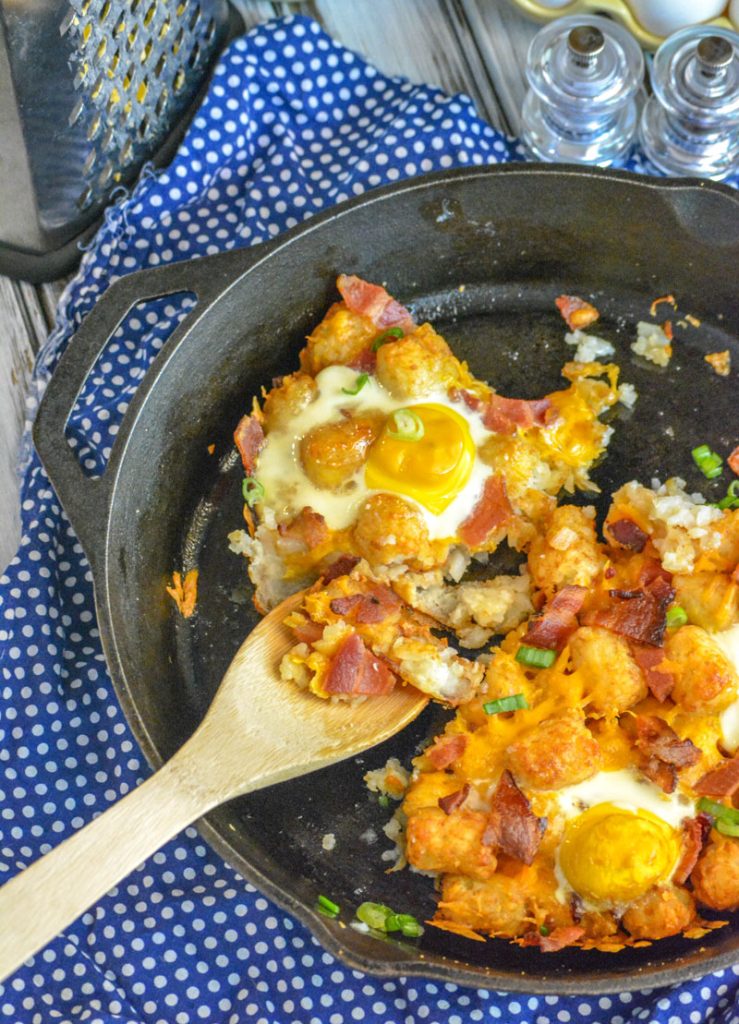 Bacon Egg & Cheese Breakfast Totchos - 4 Sons 'R' Us