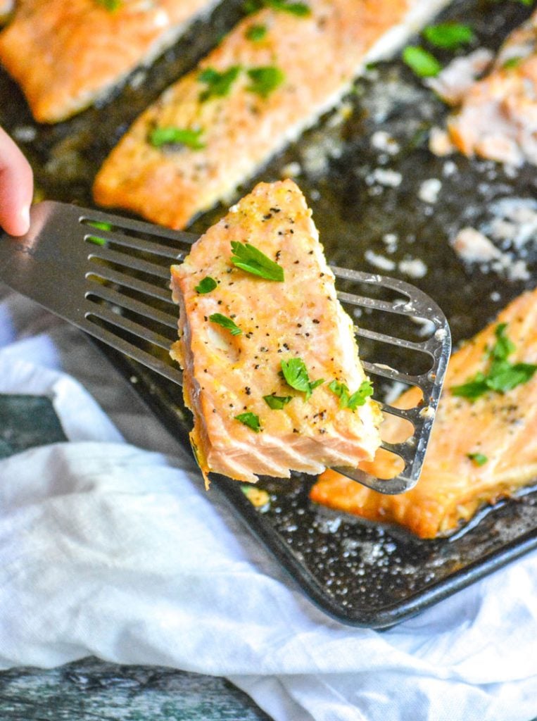 Lemon Butter Salmon in Parchment Paper Recipe - The Cookie Rookie®