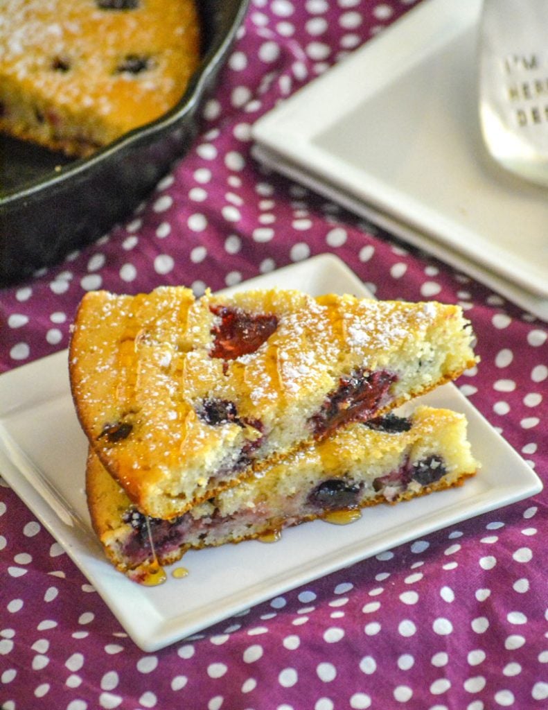 Mixed Berry Cast Iron Pancake