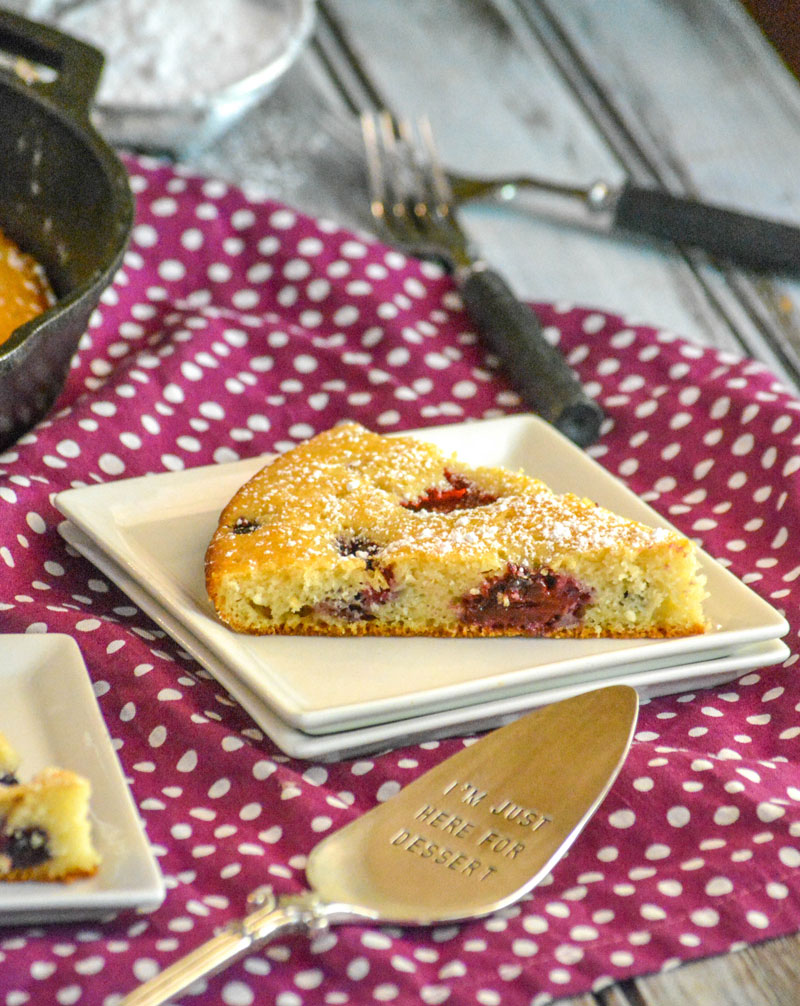 Mixed Berry Cast Iron Pancake