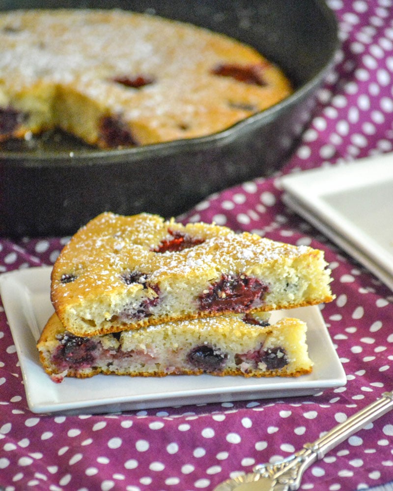 Mixed Berry Cast Iron Pancake