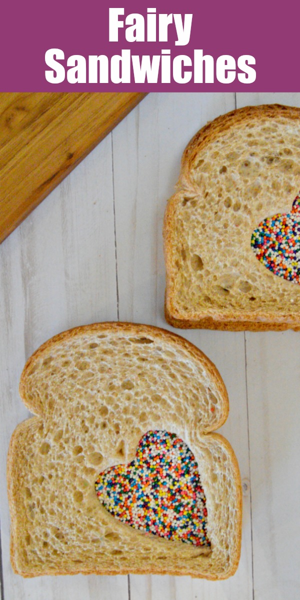 New starts are always a time to celebrate. Send your student back to school with a fun, festive packed lunch with these quick & easy Fairy Sandwiches.