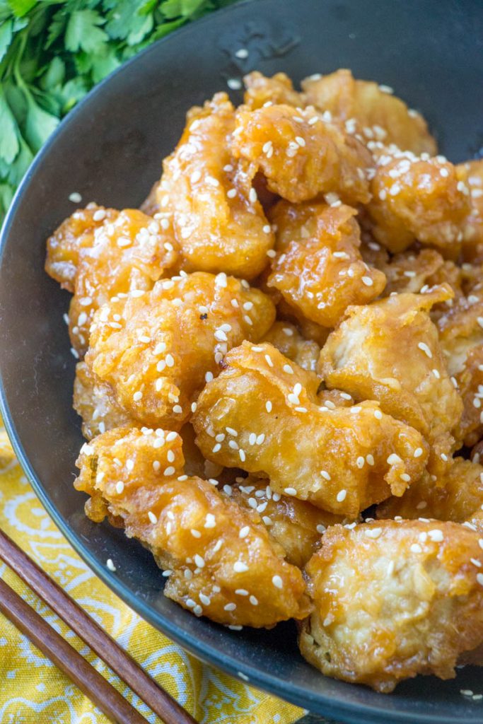 Asian Style Crispy Honey Chicken