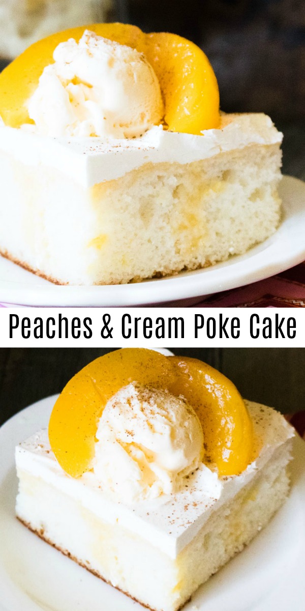 As a dessert, a good slice of cake is a hit year round. Enjoy a seasonal version with this light, fluffy Peaches & Sweet Cream Poke Cake. Embracing Summer has never tasted so sweet!