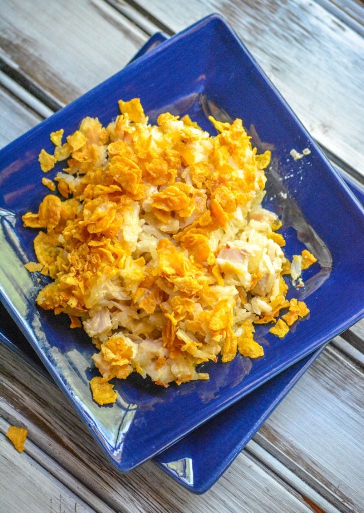 Rotisserie Chicken & Rice Casserole