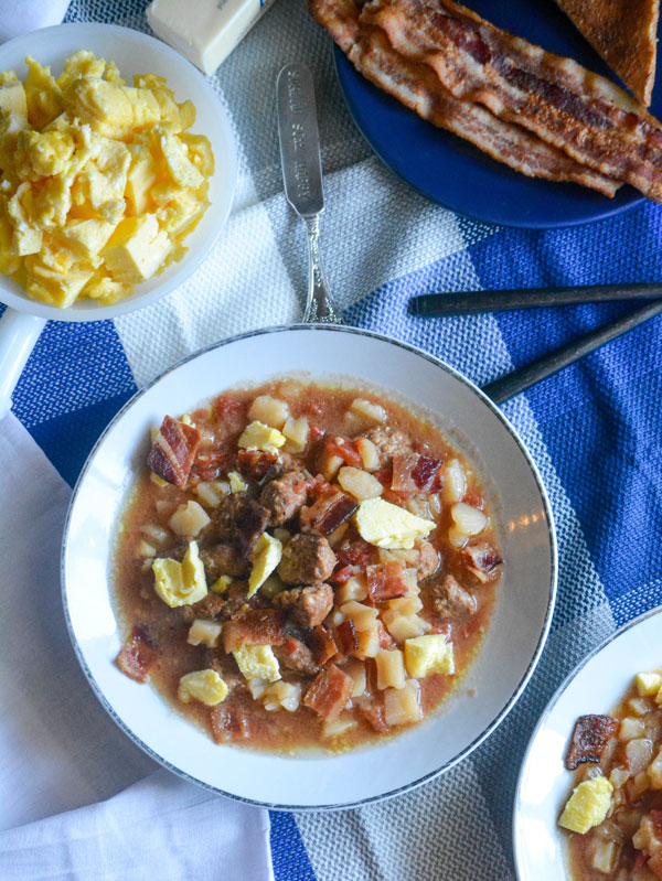 Frühstückssuppe im Schnellkochtopf