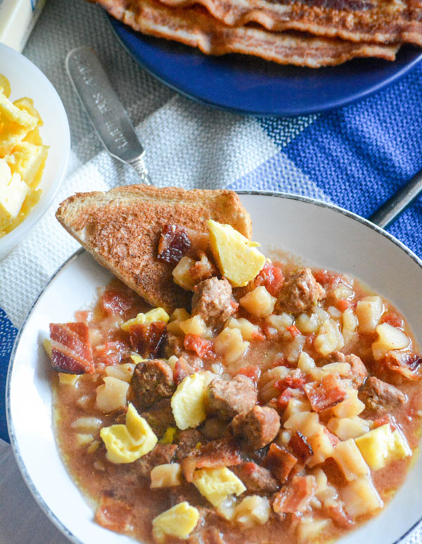 Frühstückssuppe im Schnellkochtopf