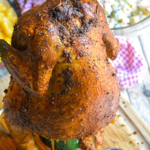 Hard Cider Smoked Beer Can Chicken 4 Sons 'R' Us