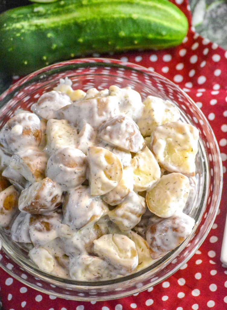 Tzatziki Style Potato Salad