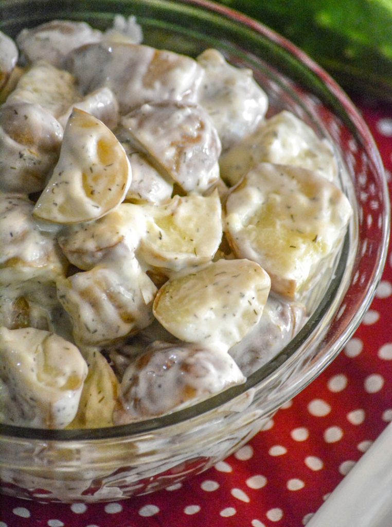 Tzatziki Style Potato Salad