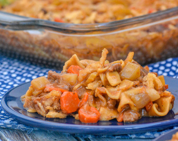 Beef Noodle Stew Casserole