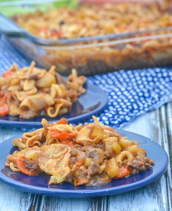 Beef Noodle Stew Casserole