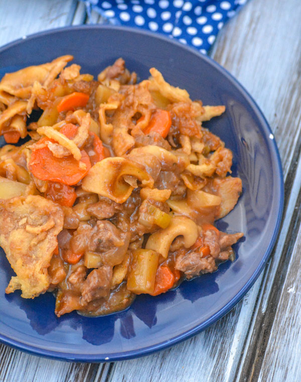 Beef Noodle Stew Casserole