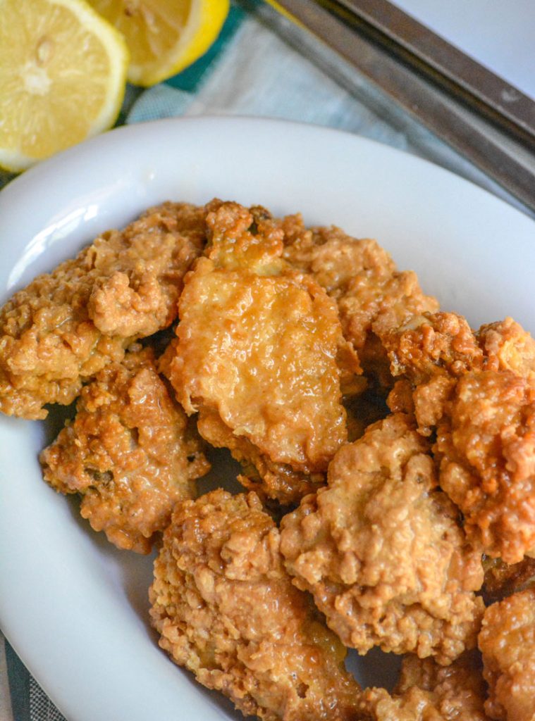 Buttered Lemon Pepper Chicken Wings