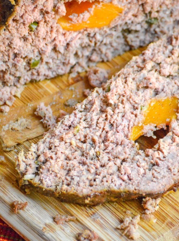 Buttermilk Jalapeno Cheddar Stuffed Smoked Meatloaf