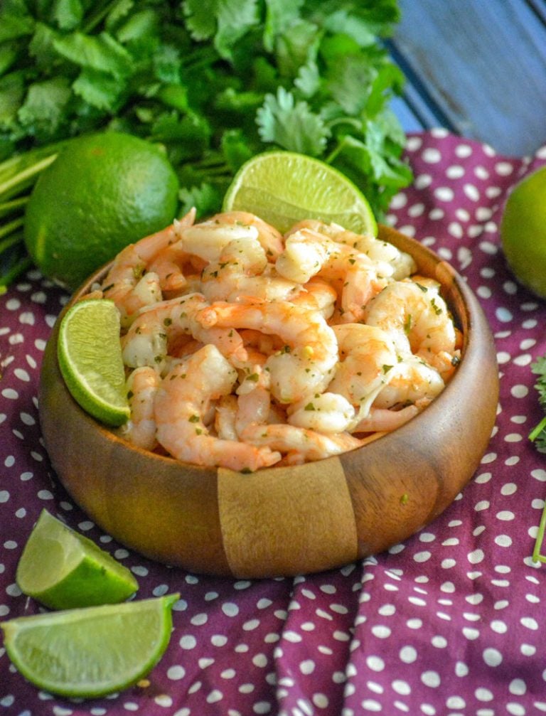 Copy Cat Costco Cilantro Lime Shrimp - 4 Sons 'R' Us