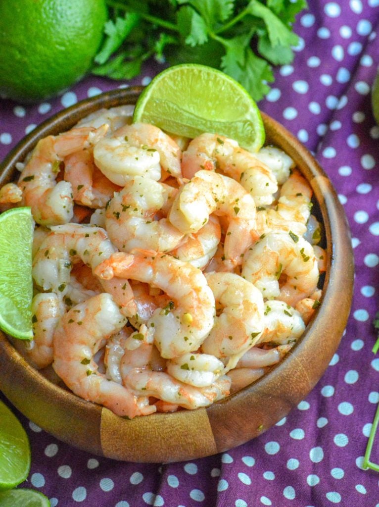 Copy Cat Costco Cilantro Lime Shrimp - 4 Sons 'R' Us