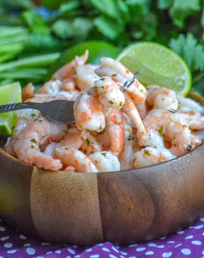 Copy Cat Costco Cilantro Lime Shrimp - 4 Sons 'R' Us