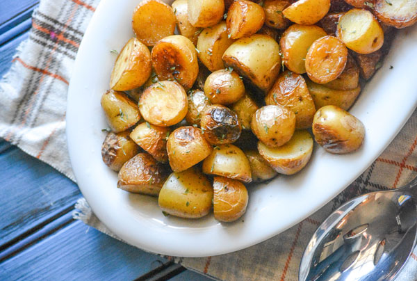 Crisp Salt & Vinegar Potatoes