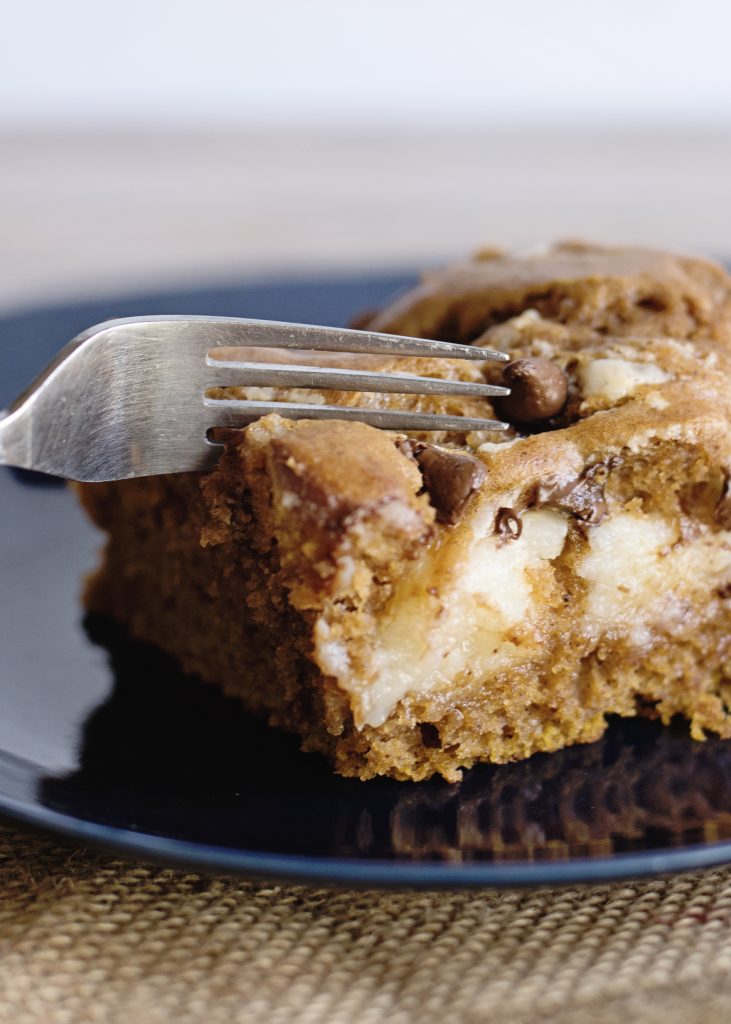 Pumpkin Spice Earthquake Cake