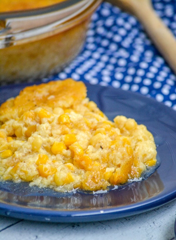 Grandma's Southern Creamed Corn Pudding