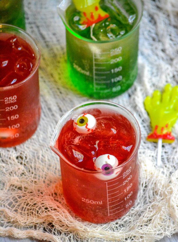 Little Monster Halloween Mocktails - 4 Sons 'R' Us