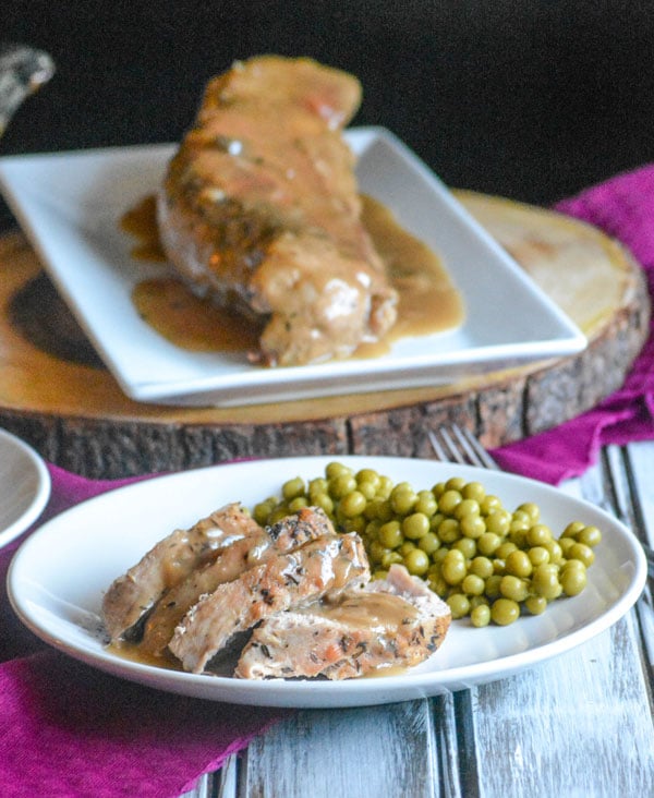 Pork Tenderloin with Apple Cider Gravy