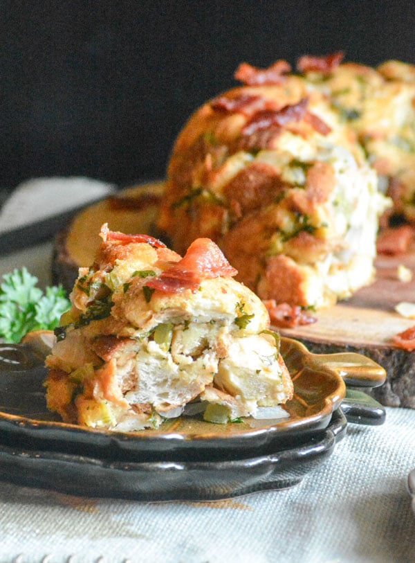 Savory Bundt Pan Stuffing