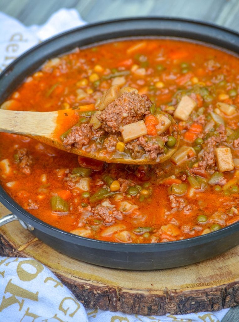 Dutch Oven Camp Stew Recipe » Campfire Foodie