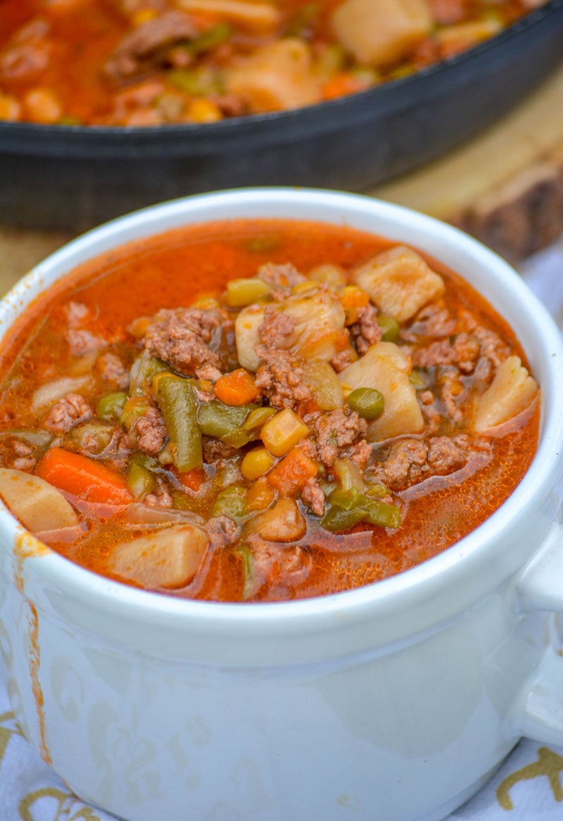 Dutch Oven Camp Stew Recipe » Campfire Foodie