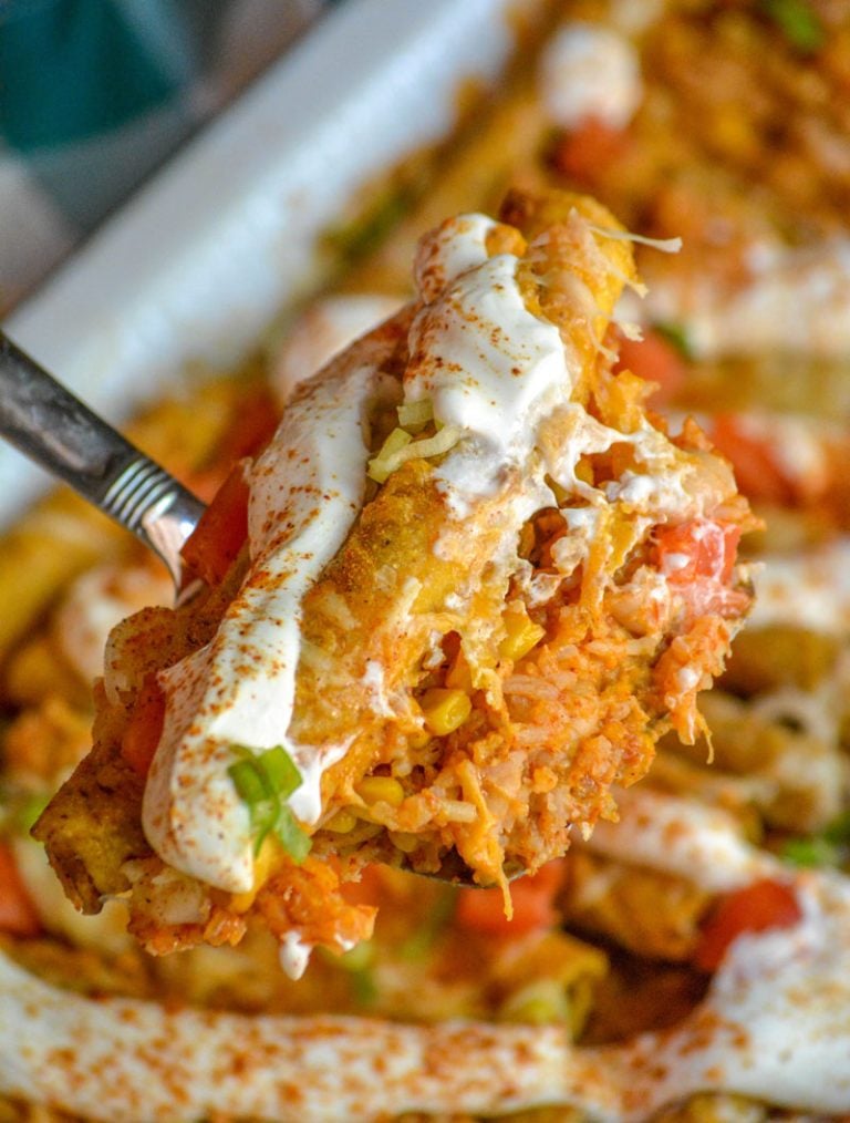 Cheesy Beef Taquito Casserole 4 Sons 'R' Us