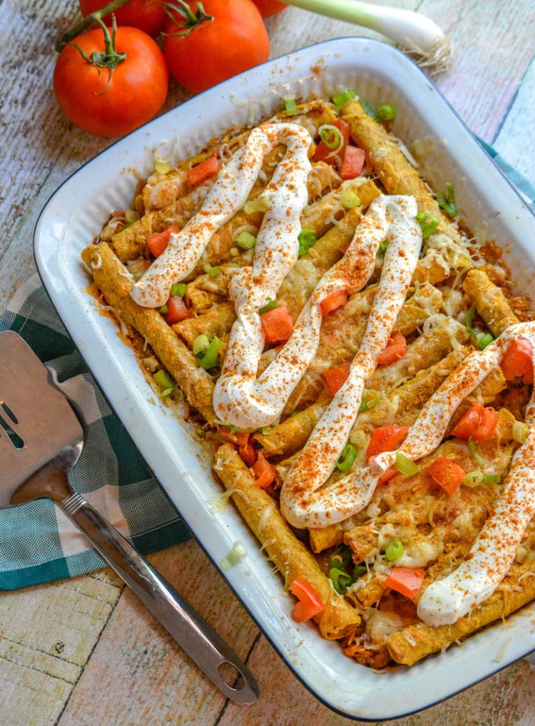 Cheesy Beef Taquito Casserole 4 Sons 'R' Us