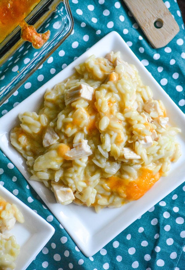 chicken rice pilaf casserole