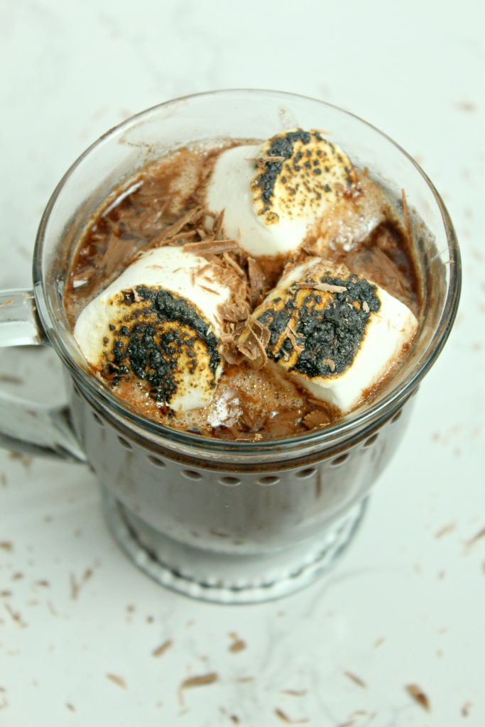 Slow Cooker Red Wine Hot Chocolate